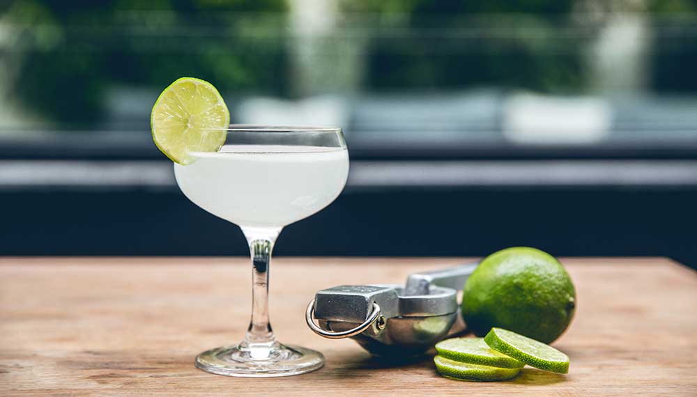 Margarita and limes